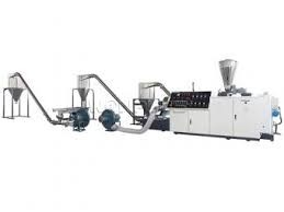 Machine de réutilisation en plastique de pelletisation de LDPE du HDPE pp